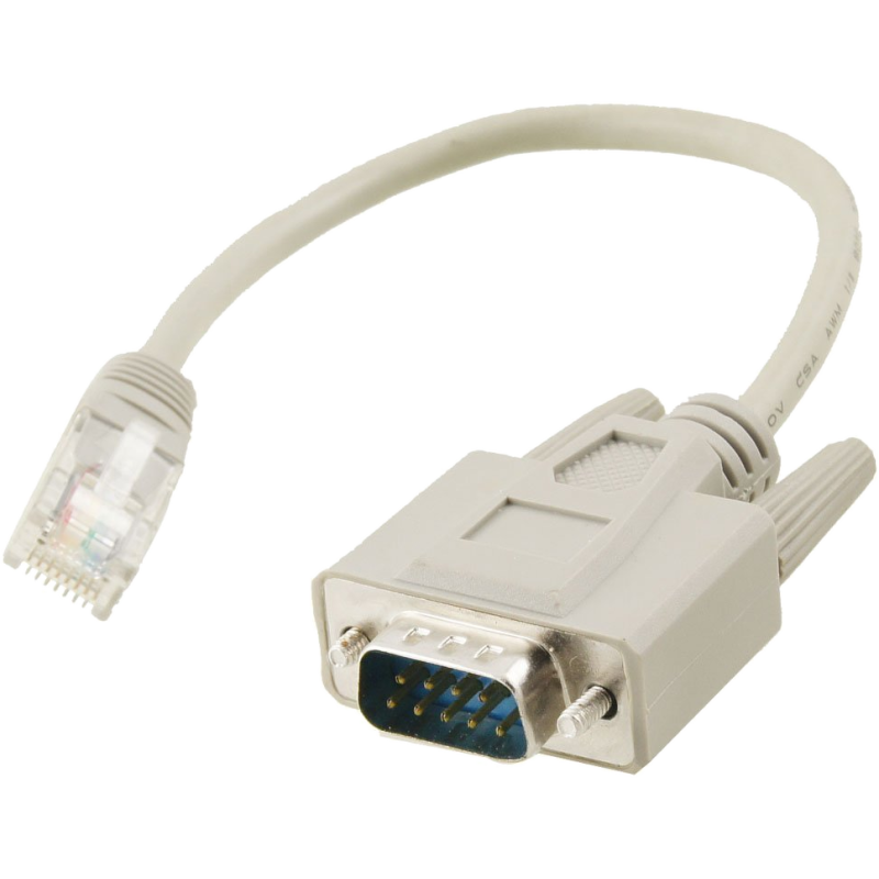 DB9 Male to RJ45 Adapter Cable