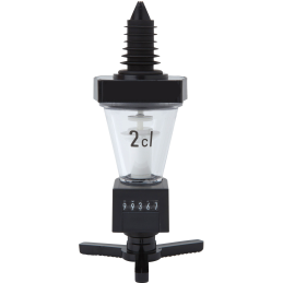 2 cl. non-drip Dispenser with Counter