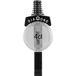 Diamond 4cl  Non-drip Spirit dispenser